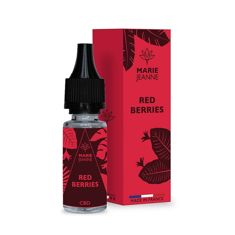 E liquide CBD RED BERRIES | Marie Jeanne