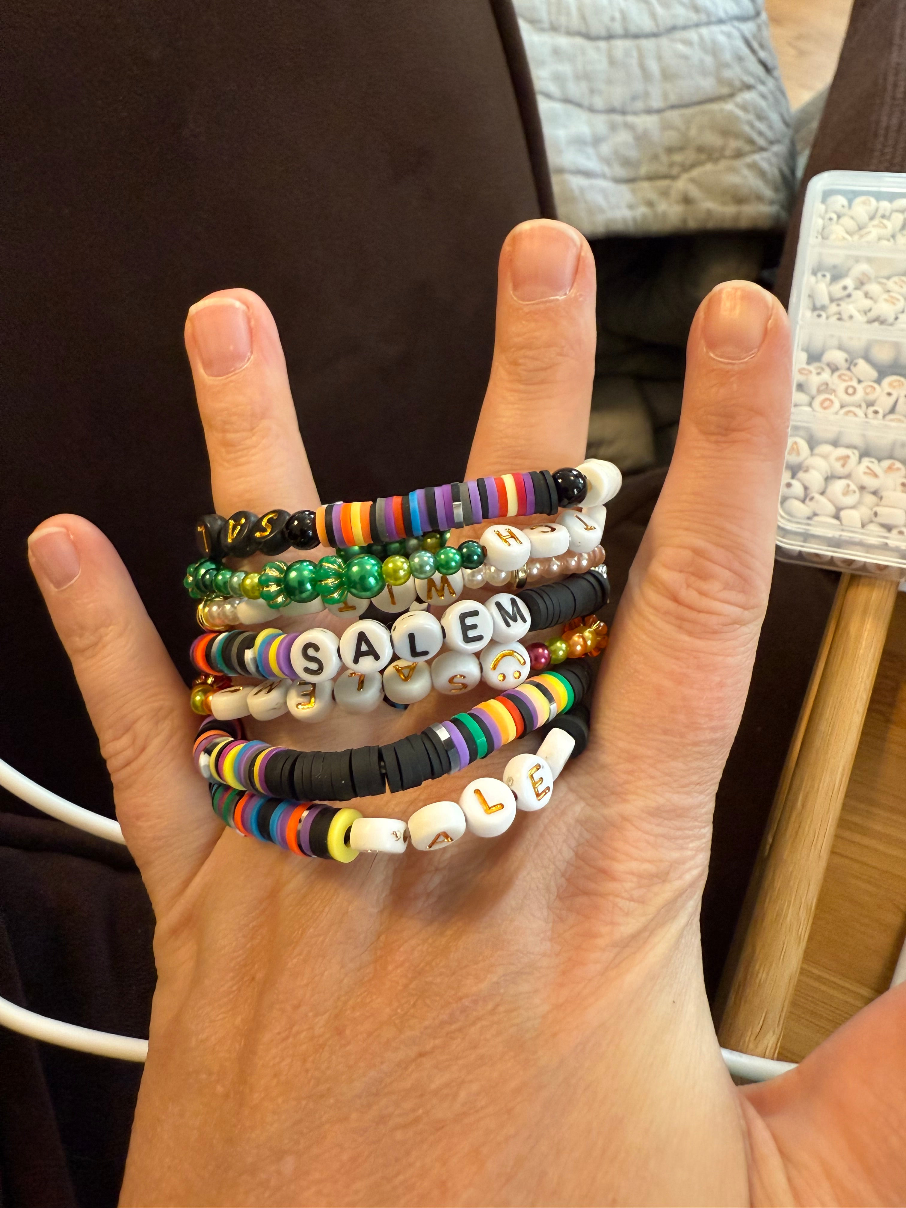 Salem Halloween Bracelets