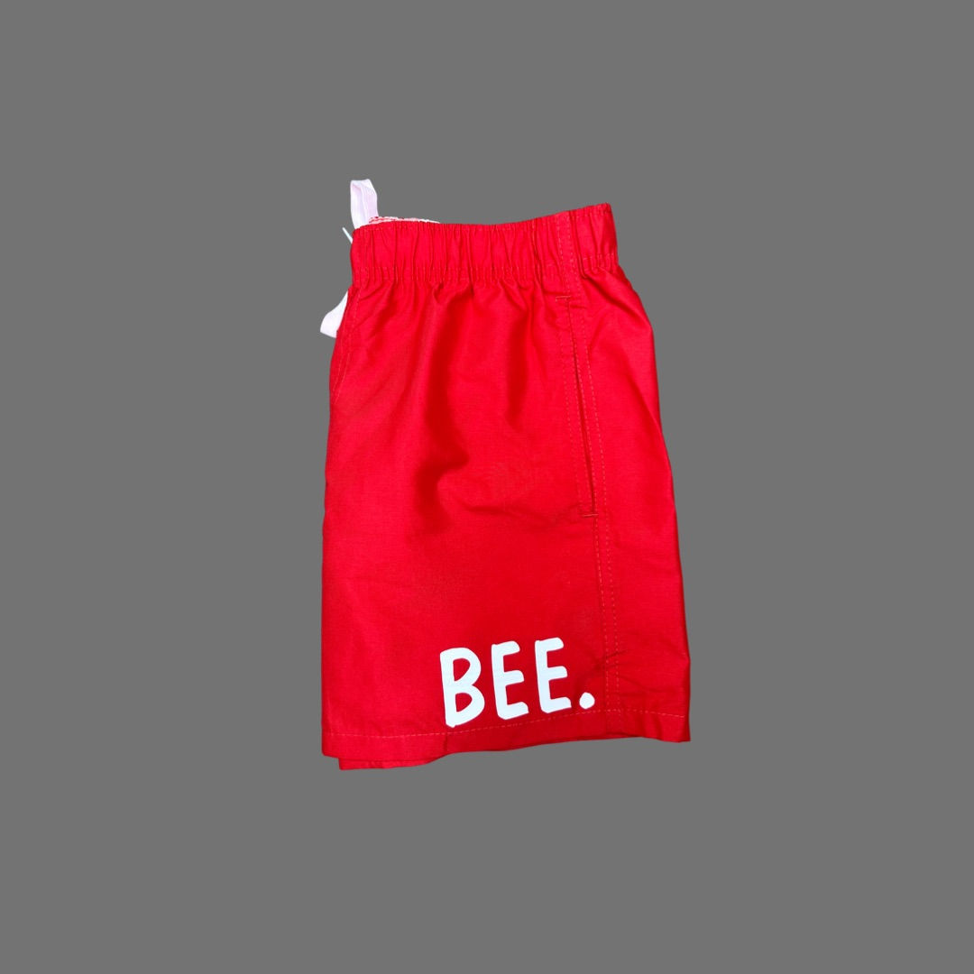 (BEE.)Red Hoochie Daddy Shorts