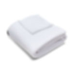 Thumbnail: Chemotherapy Airways fleece throw blanket - Monochrome logo