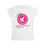 Thumbnail: I Flew Chemotherapy Airways women's t-shirt - Pink logo