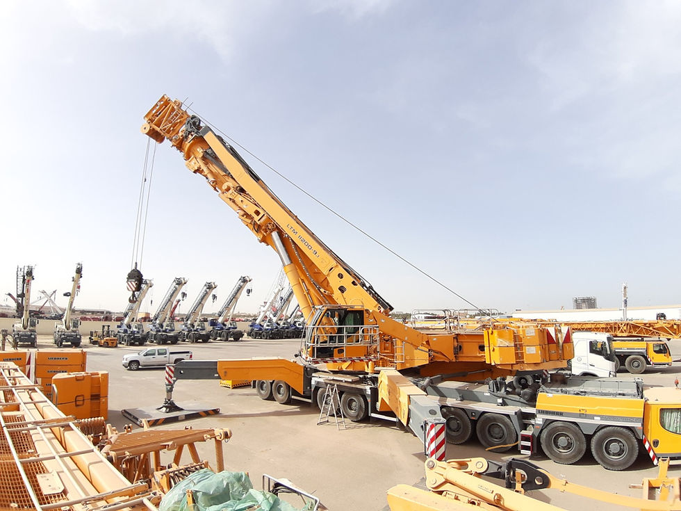 Miniatura: Liebherr LTM 11200 