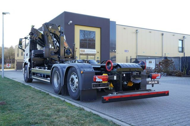 الصورة المصغرة: MAN TGS 26.470 6x2 ampliroll + grue Hiab 228-4