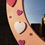 Thumbnail: Shatterproof Pink Hearts and Sparkle Acrylic Mirror