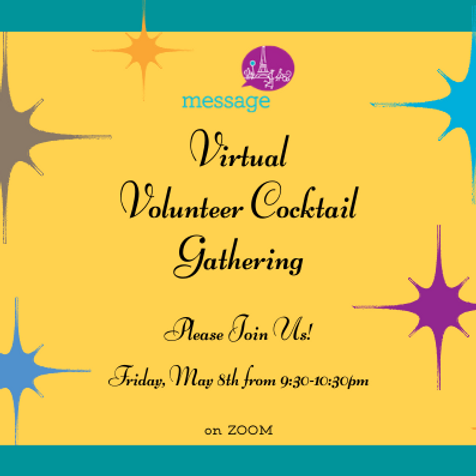 Virtual Volunteer Cocktail Party