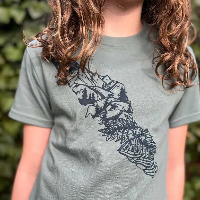 Kids Tee - "Wild Isle"