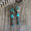 Thumbnail: CASCADING TURQUOISE EARRINGS