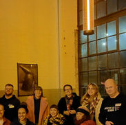 A Group of students attending a DJ Workshop