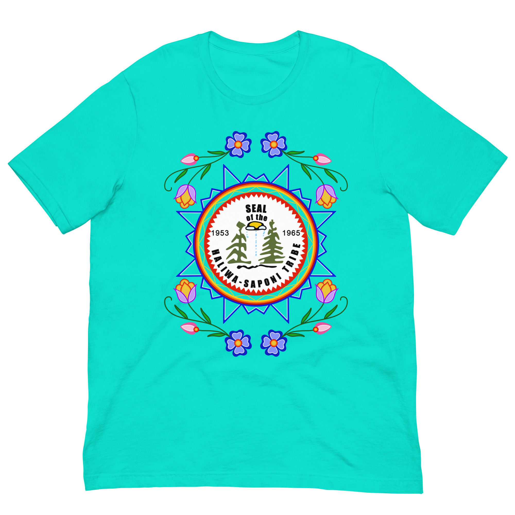 Floral Tribal Seal T-Shirt