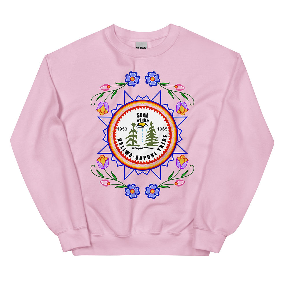 Thumbnail: Floral Tribal Seal Sweatshirt