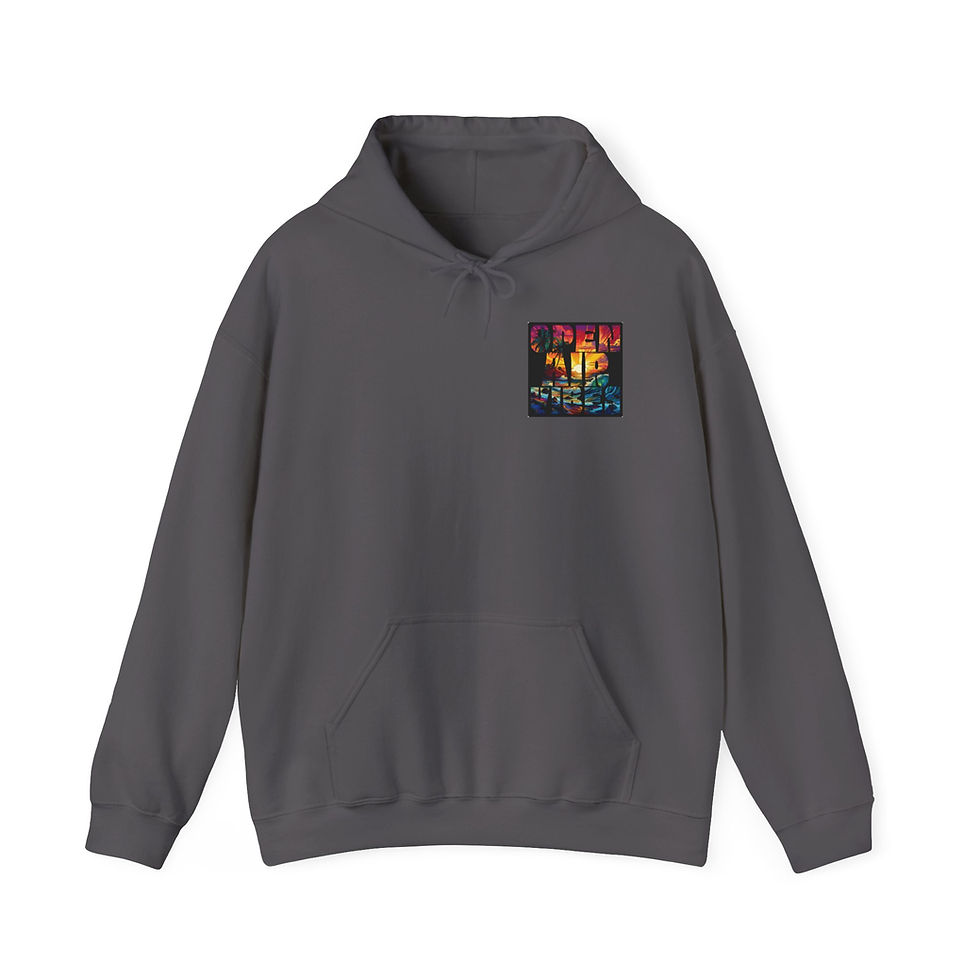 Thumbnail: Open Air Sunset Sailboat Vibes Unisex Heavy Blend™ Hooded Sweatshirt