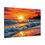 Thumbnail: Sunset Beach Painting Vibes Canvas Gallery Wrap