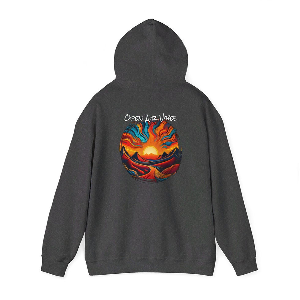 Thumbnail: Open Air Desert Vibes Unisex Heavy Blend™ Hooded Sweatshirt