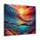 Thumbnail: Open Air Sunset Reef Break Beach Vibes Canvas Gallery Wraps