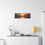 Thumbnail: Sunset Mountain Lake Glass Vibes Canvas Art Gallery Wrap