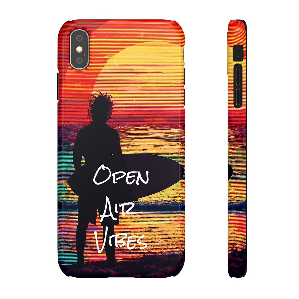 Thumbnail: Open Air Vibes Sunset Endless Summer Vibes Snap Phone Cases