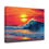 Thumbnail: Open Air Sunset Shorepound Beach Vibes Canvas Gallery Wrap