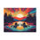 Thumbnail: Open Air Sunset Kayak Vibes Canvas Art Gallery Wraps