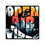 Thumbnail: Open Air Snowboard Vibes Square Sticker