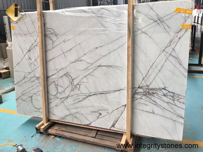 Thumbnail: China White Spider Net Marble