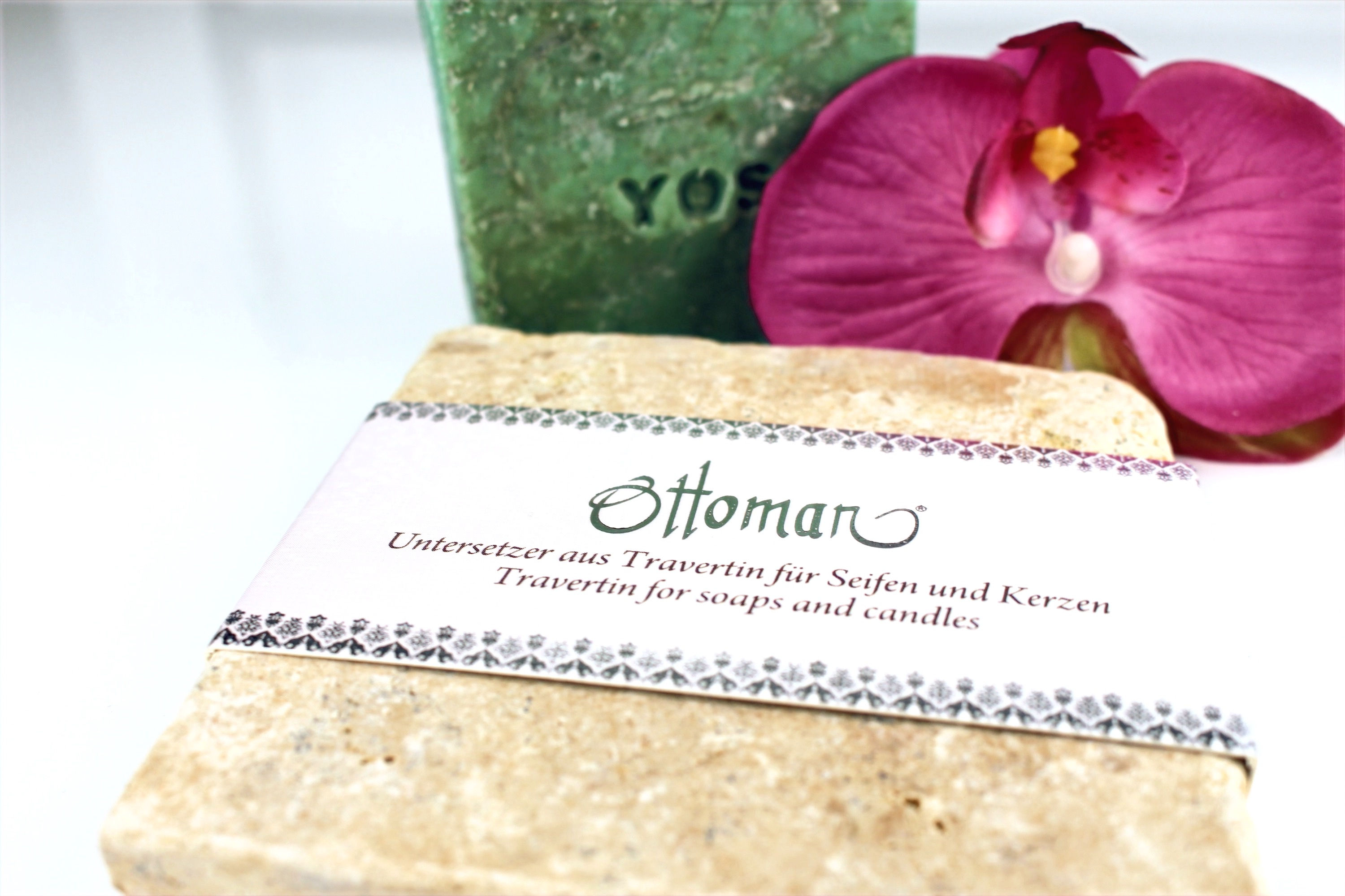 Ottoman Untersetzer Seifen Kerzen quadratisch