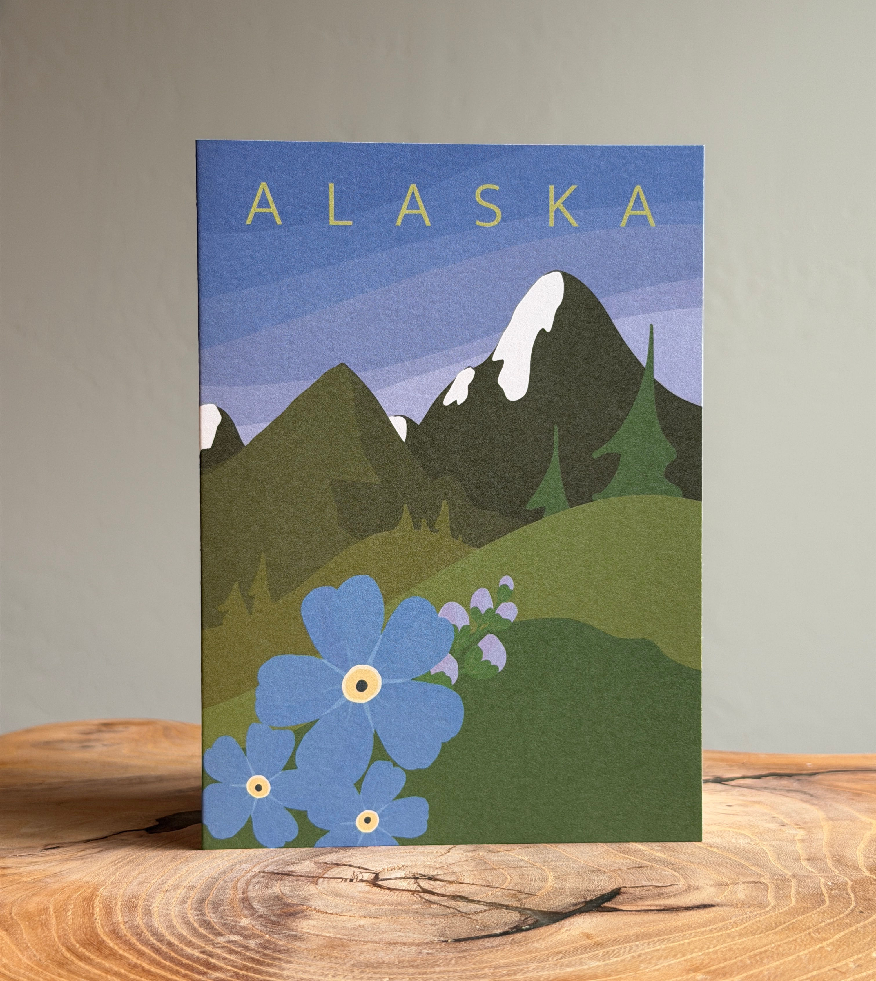 Forget-Me-Not Greeting Card (4.5 x 6.25)