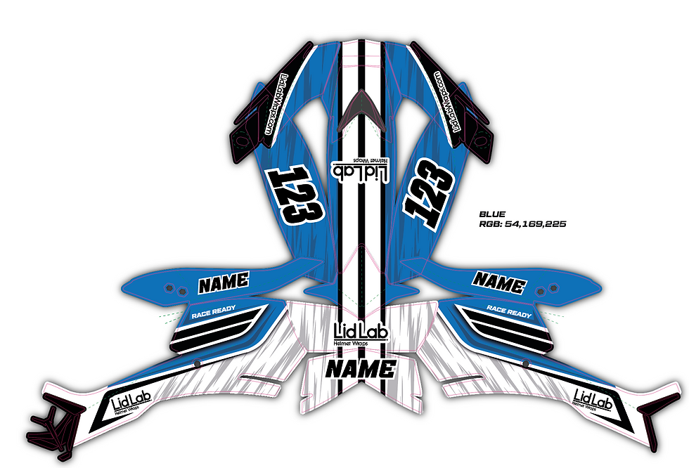 Thumbnail: Striker Series Helmet Wrap – Multi-Color