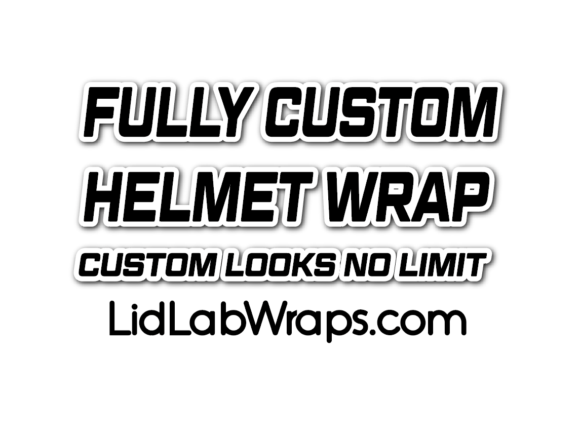 Fully Custom Helmet wrap