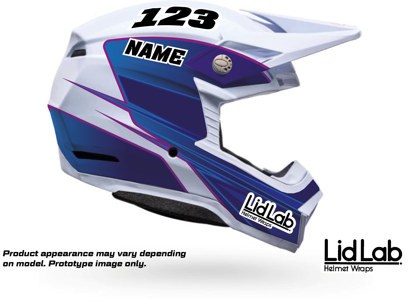 Rival prism series helmet wrap