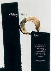 Saint Laurent for Harper's Bazaar Photographed by Anna Pogossova and Styled by Ewan Bell