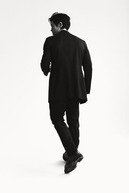 Christopher Chung for GQ Photographed by Joe Brennan and Styled by Ewan Bell