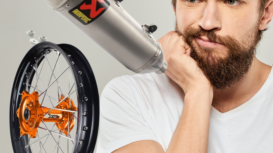 BE SMART WHEN SPENDING MONEY FOR REDUCING THE WEIGHT OF YOUR BIKE.