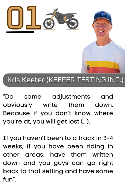 Keefer Testing Inc.'s Kris Keefer on suspension settings.