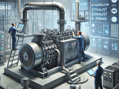 Generator Insights: Key Parameters, Synchronization, Exhaust Piping & Earthing