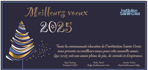 Meilleurs vœux!