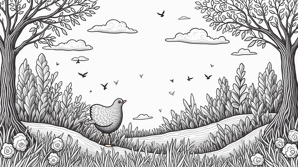 Close-up view of colorful educational coloring pages