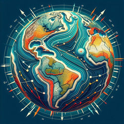 Tectonic Plates Map_