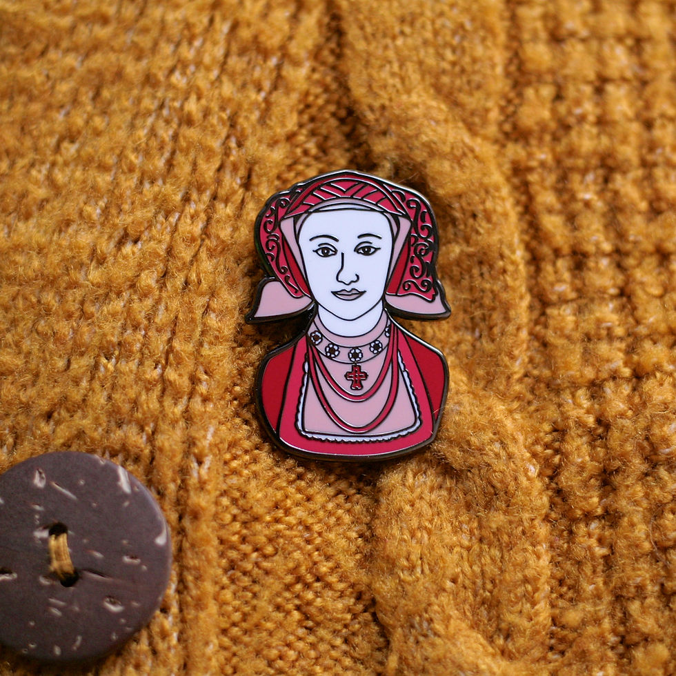 Thumbnail: Anne of Cleves Enamel Pin The Tudors