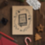 Thumbnail: A Christmas Carol Book Christmas Card