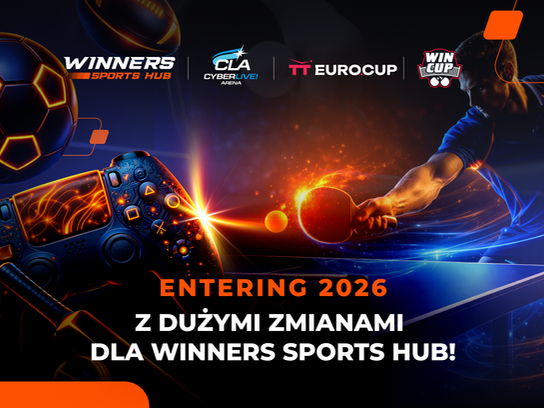 Wkraczamy w 2026 rok z dużymi zmianami dla Winners Sports Hub!