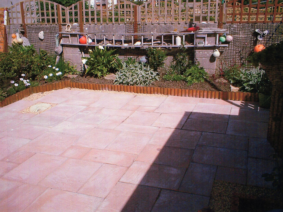 Patio after 2