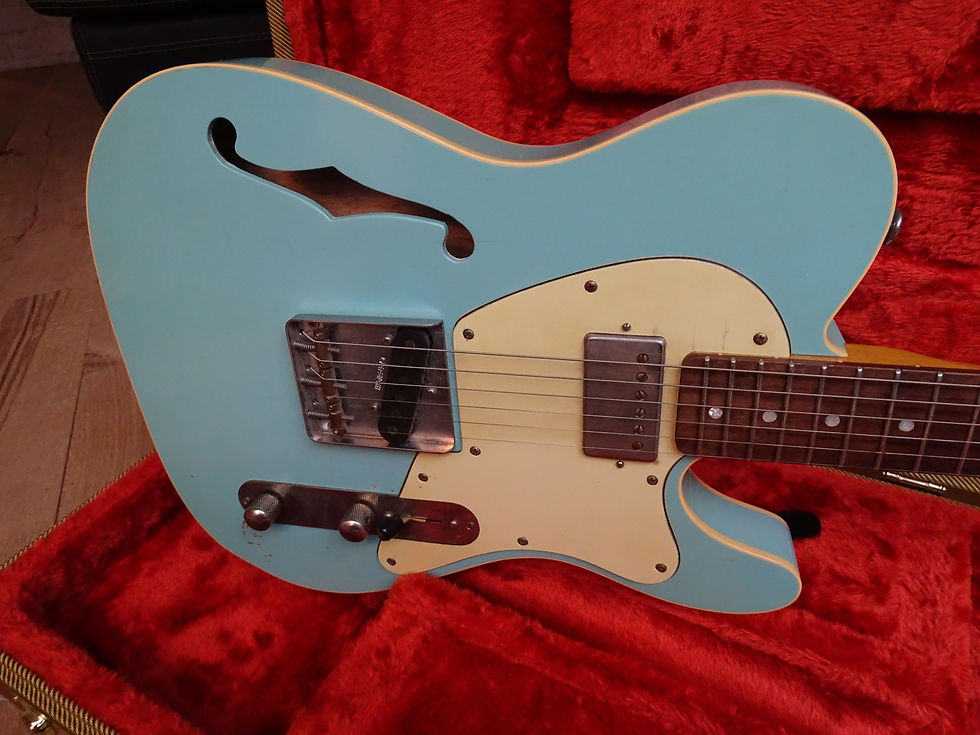 Miniature : Haar T-Style Thinline Sonic Blue [VENDUE / SOLD]
