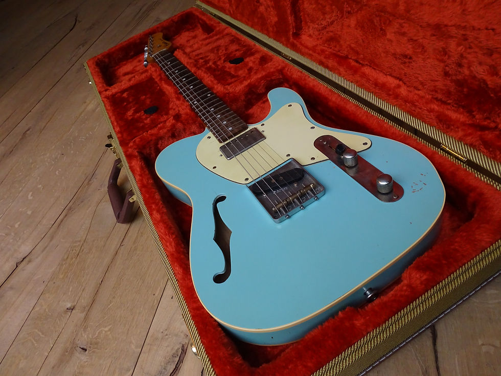 Miniature : Haar T-Style Thinline Sonic Blue [VENDUE / SOLD]