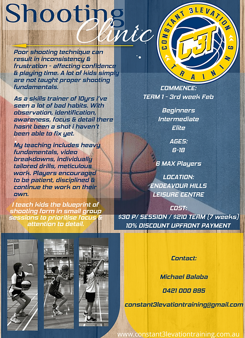 constant3levationtraining Shooting Clinic