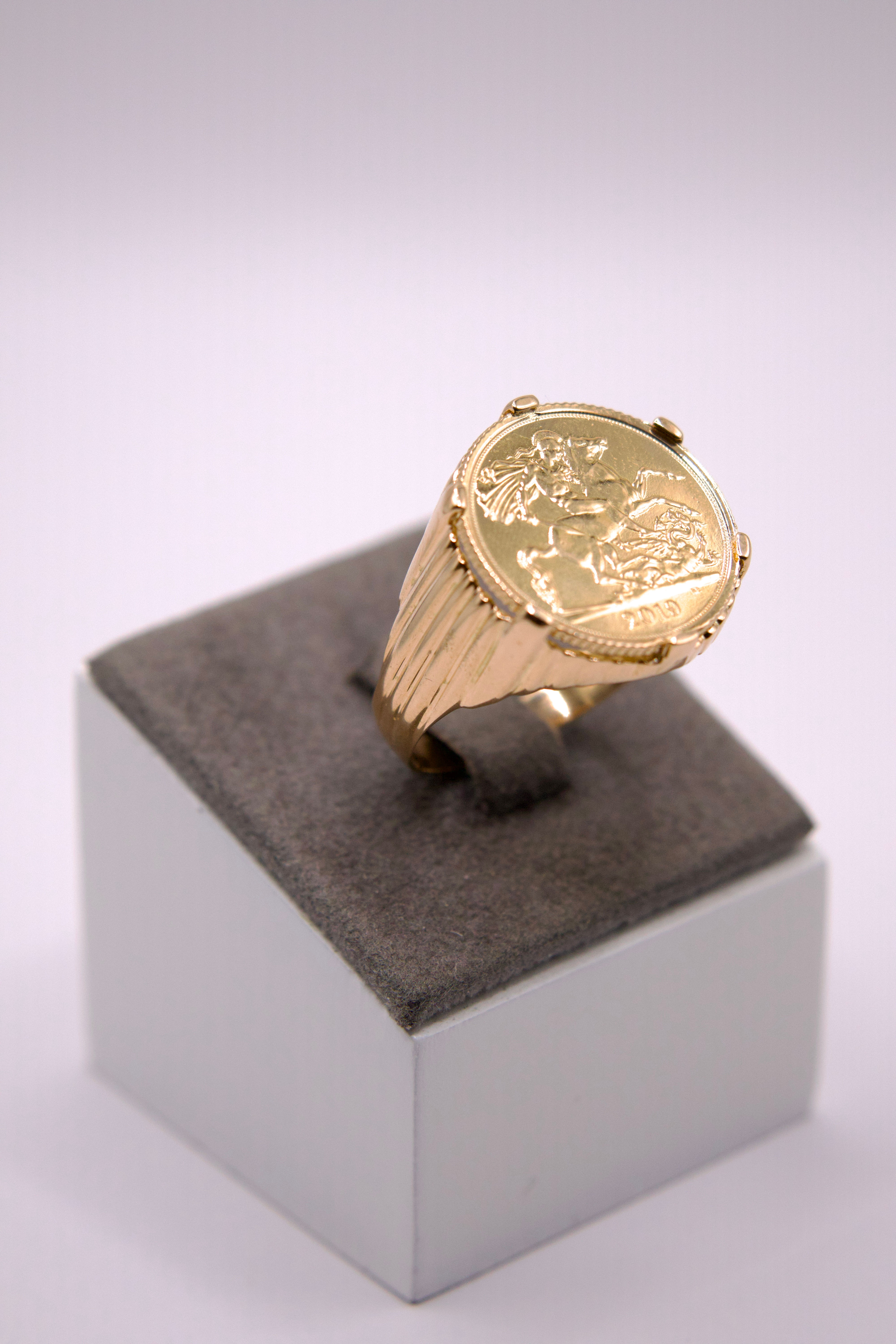 Anel Meia Libra 19kt