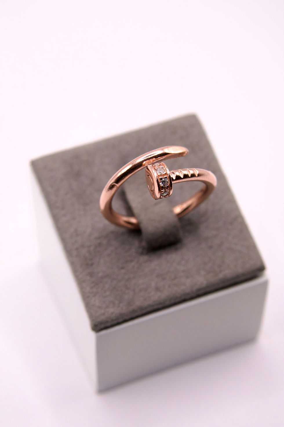 Miniatura: Anel Prego Prata 925