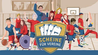 Wir sammeln wieder 'Scheine für Vereine'!