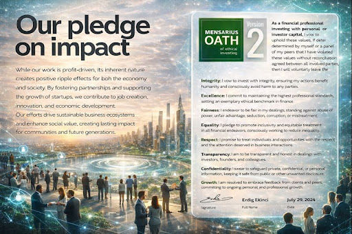 Our pledge on impact