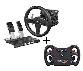 Fanatec CSLDD Bundle with Mclaren GT3 Wheel for Xbox Compatibility