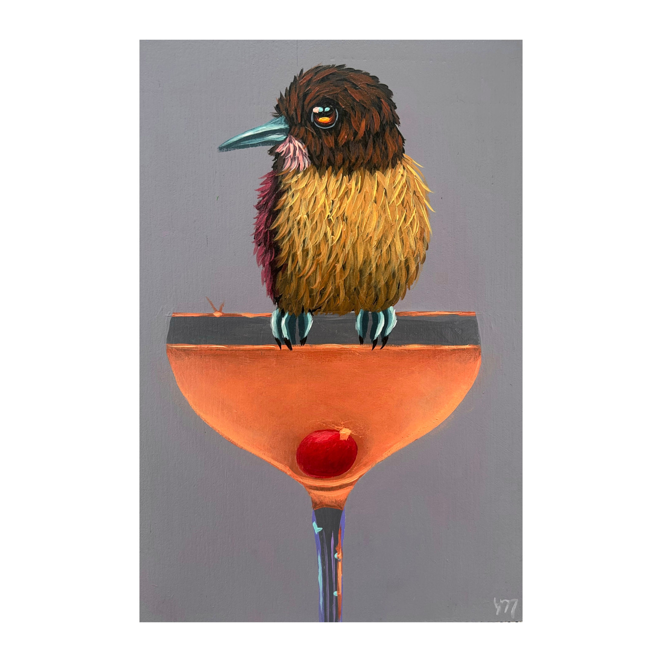 ORIGINAL-"Party Cocktail (Orange)